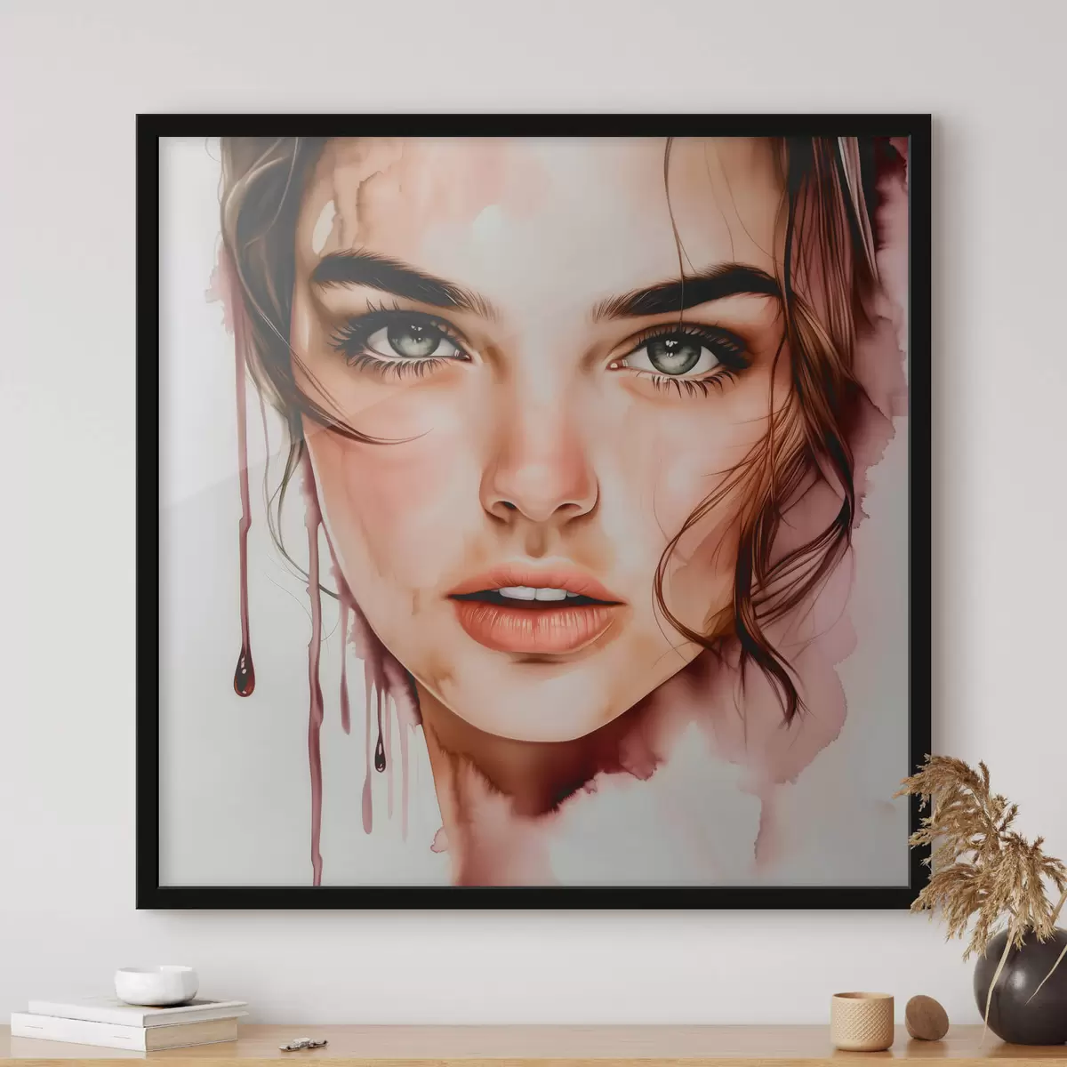 Plakatas Moters portretas f44363