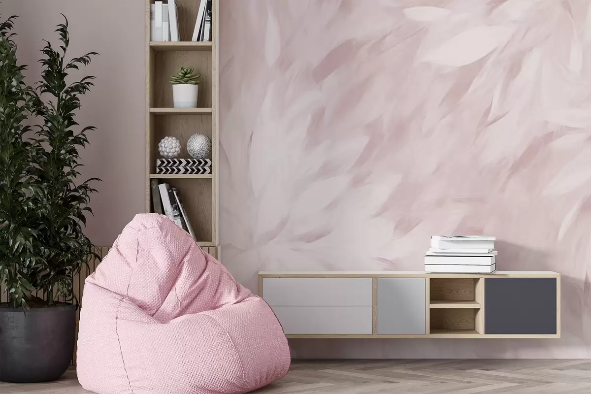 Fototapetai Minkštų smūgių stiliaus gėlės w03986v1