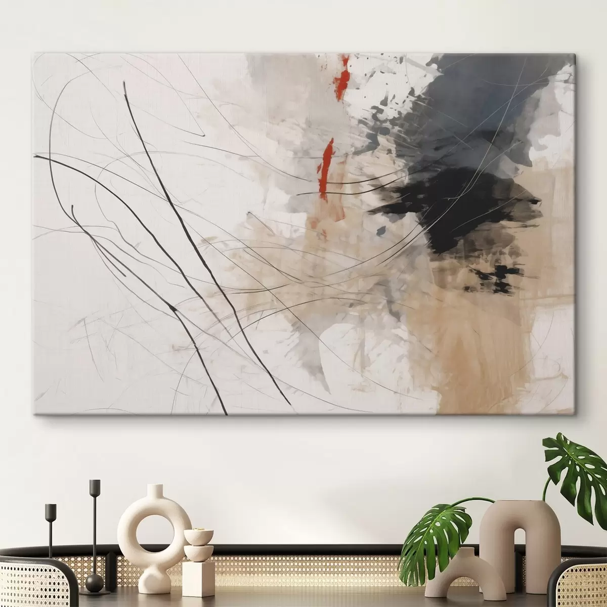 Paveikslėlis Dėmių, linijų abstrakcija s44418