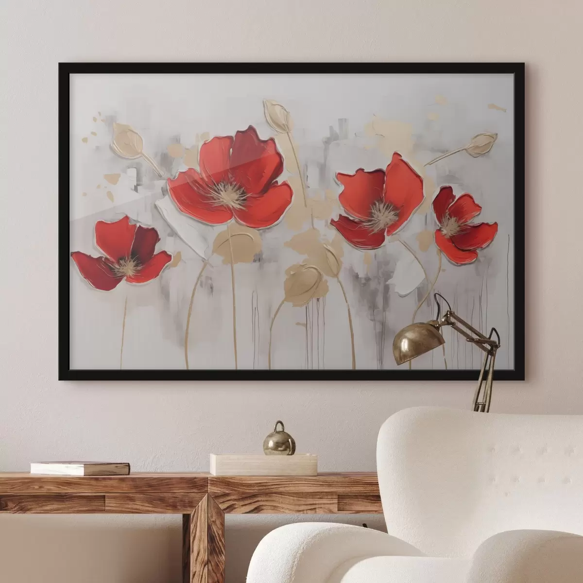Plakatas Aguonos f44417