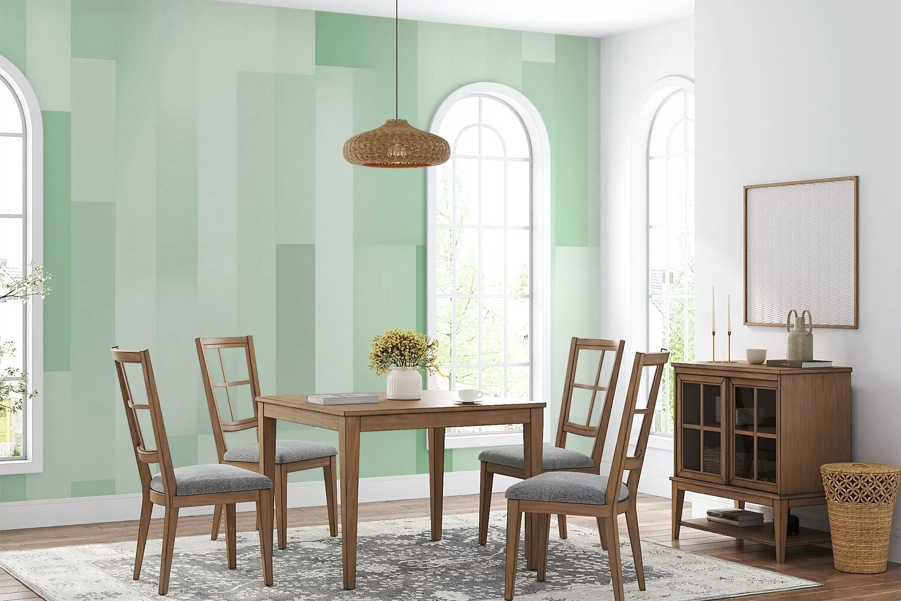 Fototapetai Abstraktūs stačiakampiai w04023v3