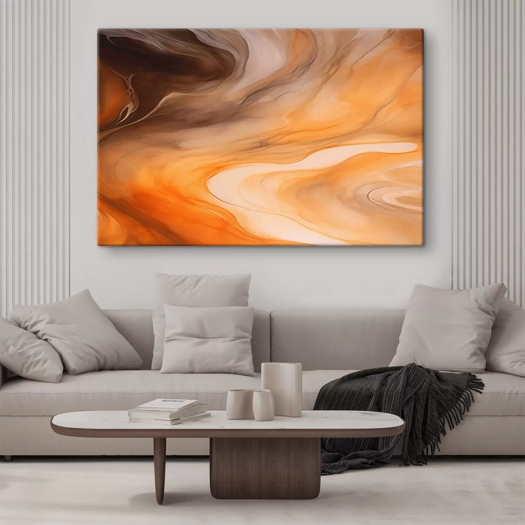 Paveikslėlis Šiltos abstrakčios bangos s44496