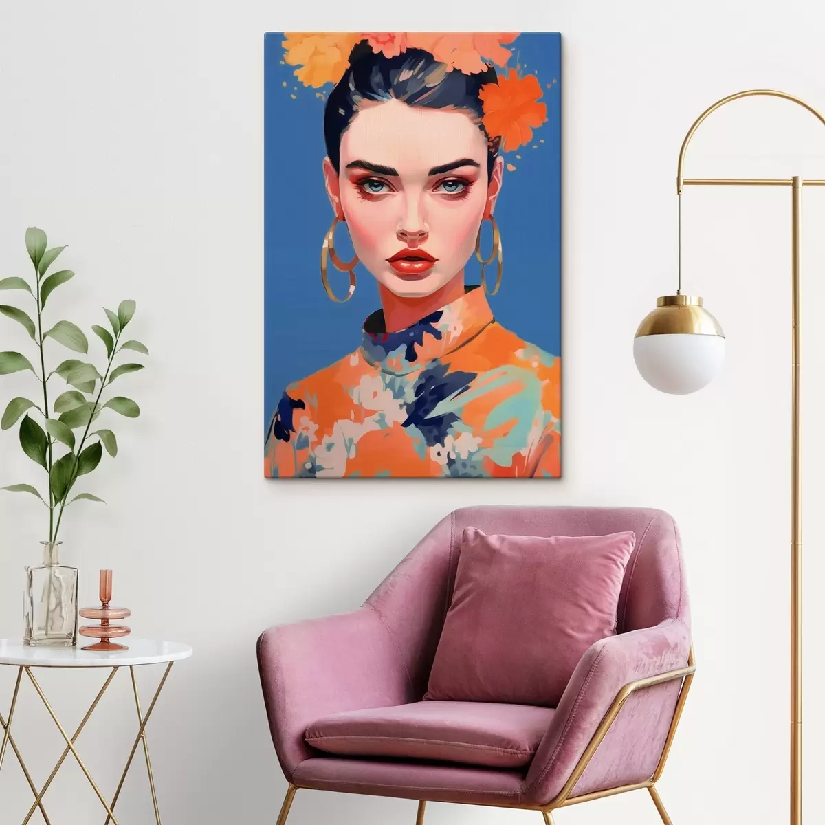 Paveikslėlis Portretas su auskarais s44500