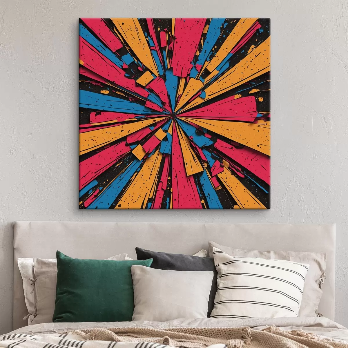 Paveikslėlis Abstraktus įvairiaspalvis paveikslas s44461