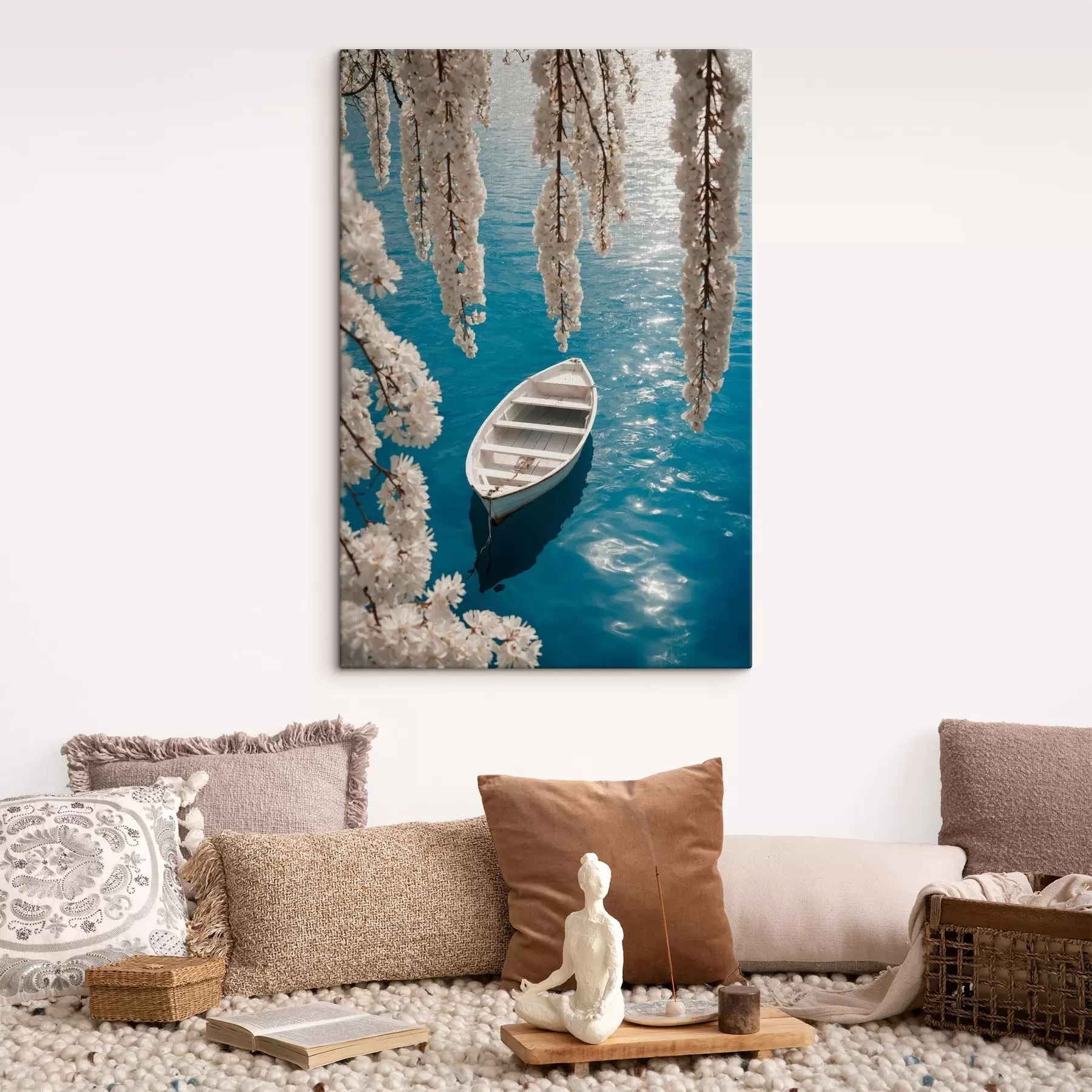 Fototapetai Balta valtis po medžiu s44482