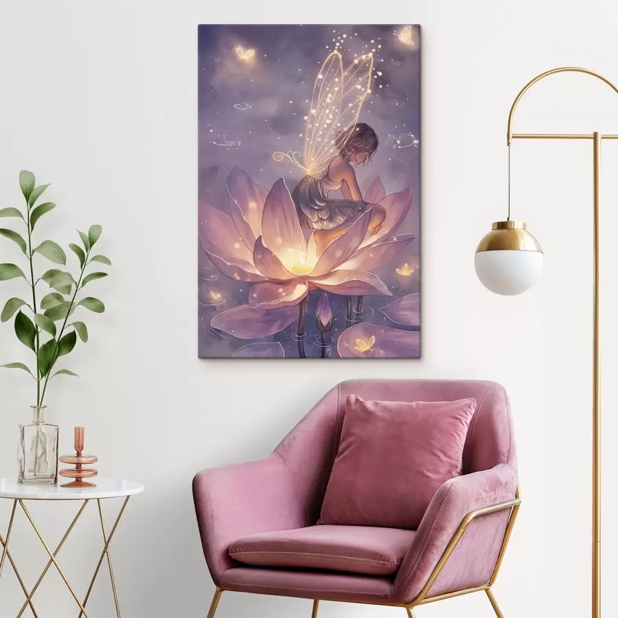 Paveikslėlis Fėja ant gėlės s44533