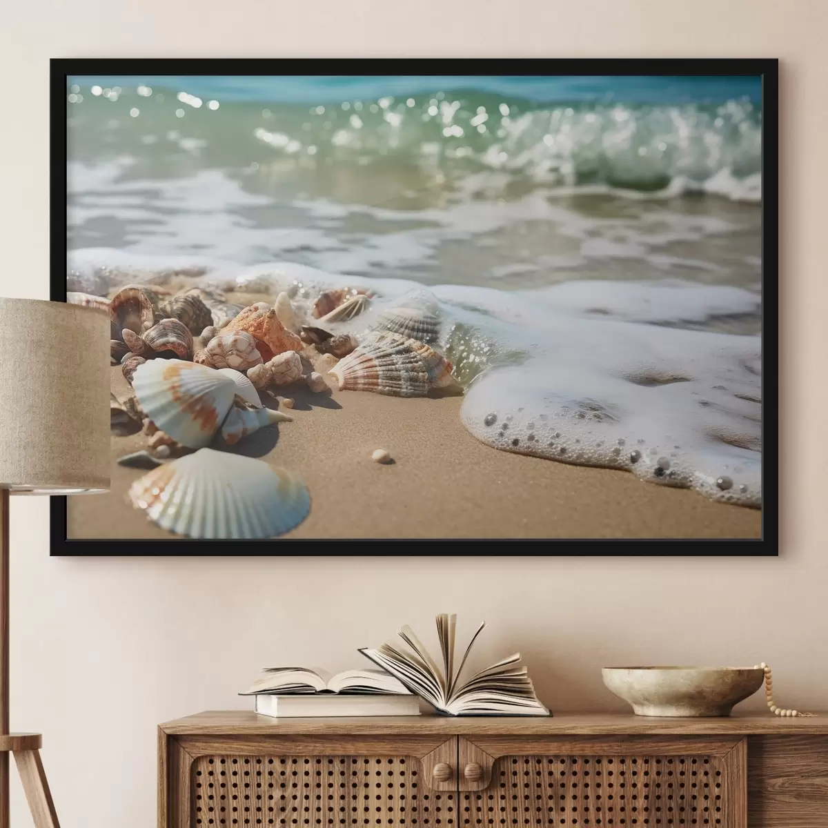 Plakatas Kriauklės ir putos f44527