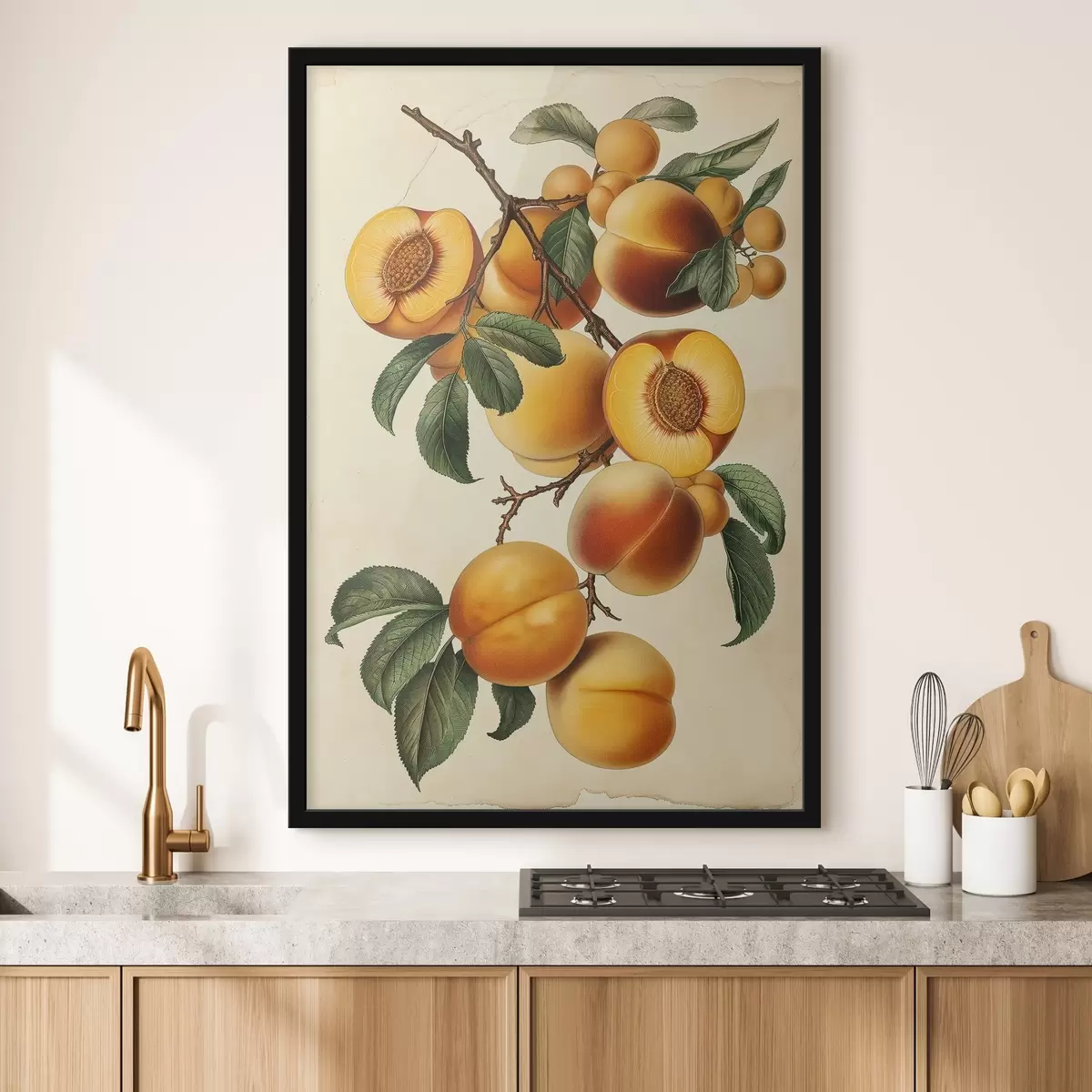 Plakatas Abrikosų šakelė f44542