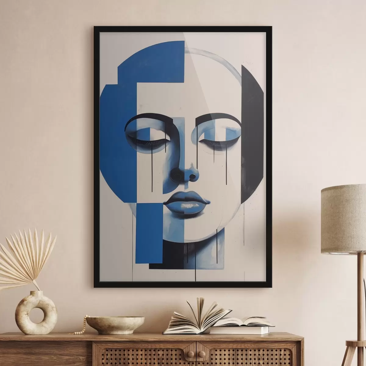 Plakatas Abstraktus veidas f44564