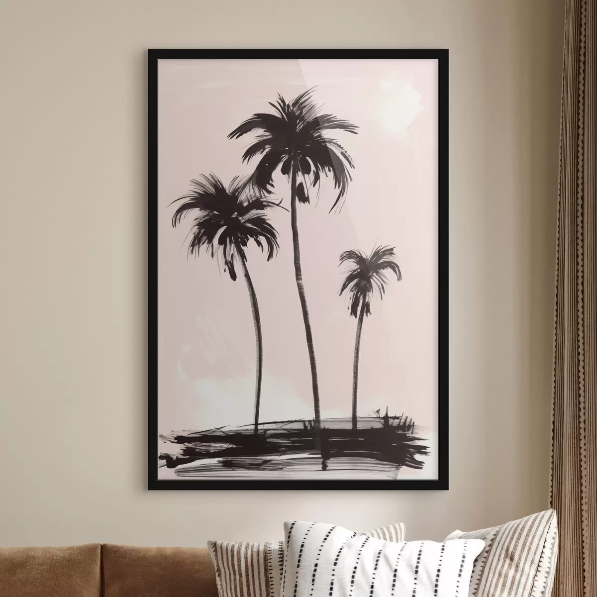 Plakatas Palmės minimalizmas f44598