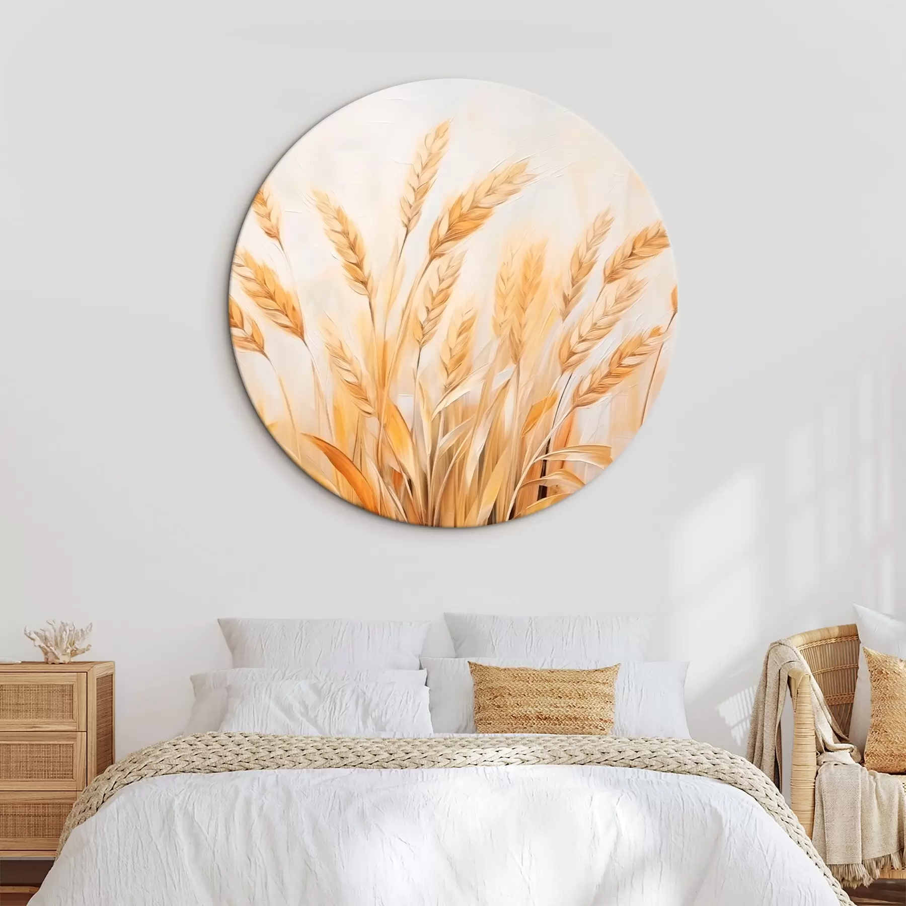 Paveikslėlis Kviečių ausų imitacijos tapyba r44642