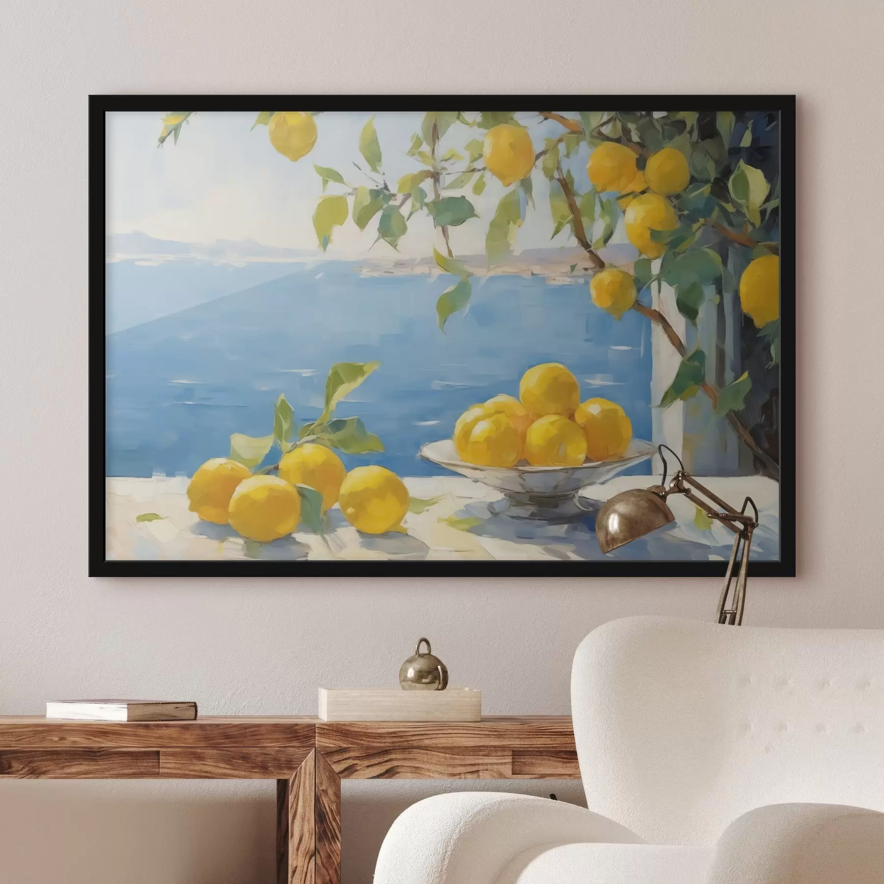 Fototapetai Citrinos prieš jūrą f44649