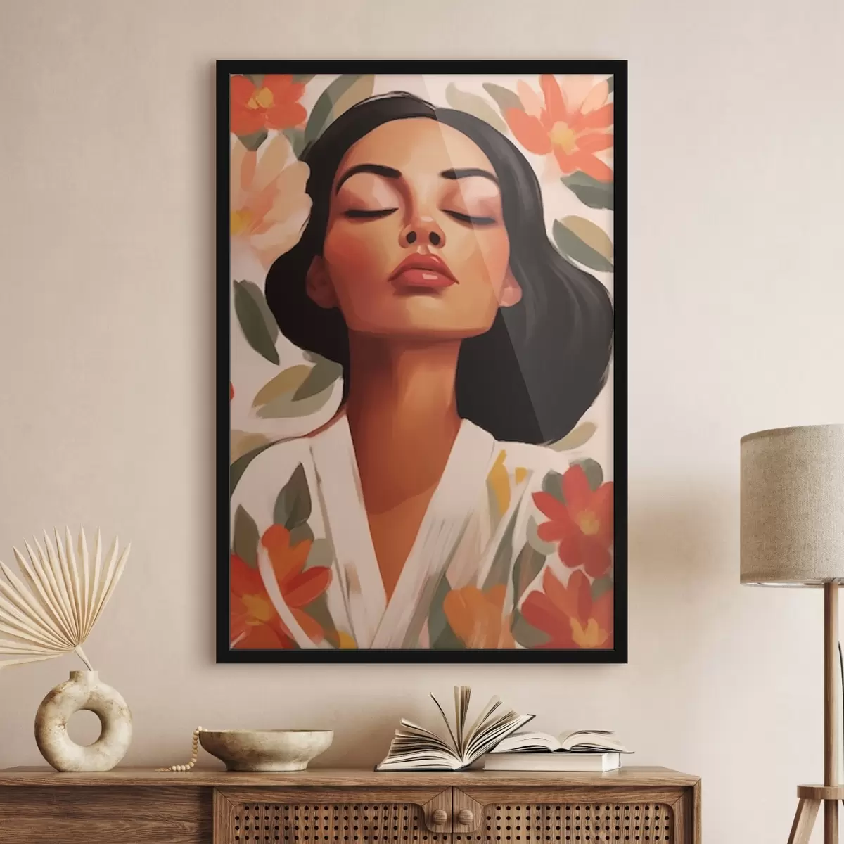 Plakatas Moters portretas f44682