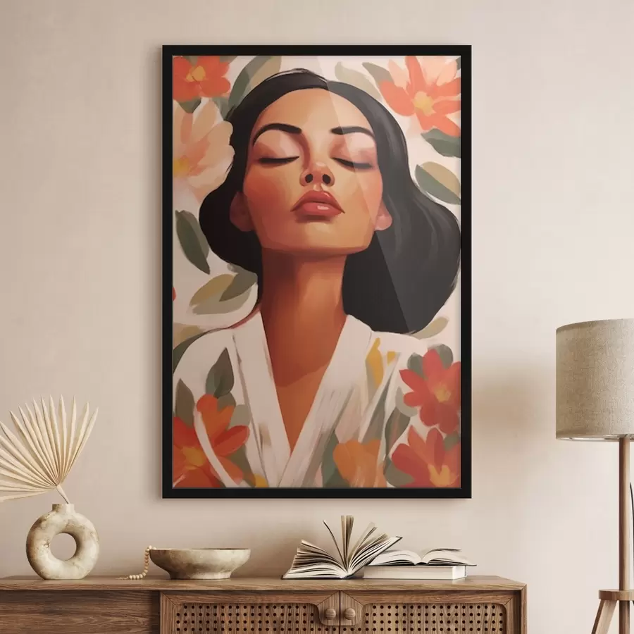 Fototapetai Moters portretas f44682