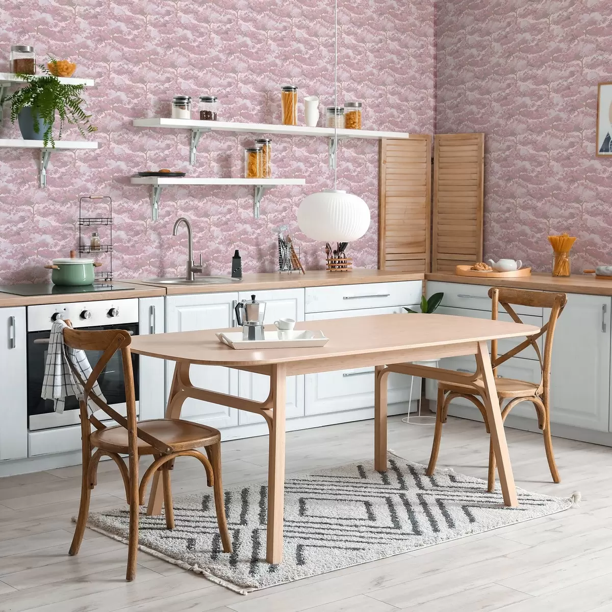 Tapetai Giliai mėlynas kraštovaizdis su nakties tonais nuspalvintais medžiais a00170v4 Tapetai Giliai mėlynas kraštovaizdis su nakties tonais nuspalvintais medžiais a00170v4