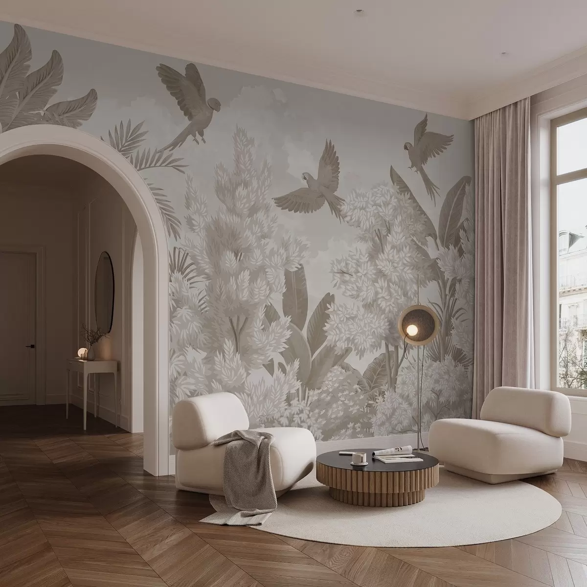 Fototapetai Papūgos džiunglėse w04105v1