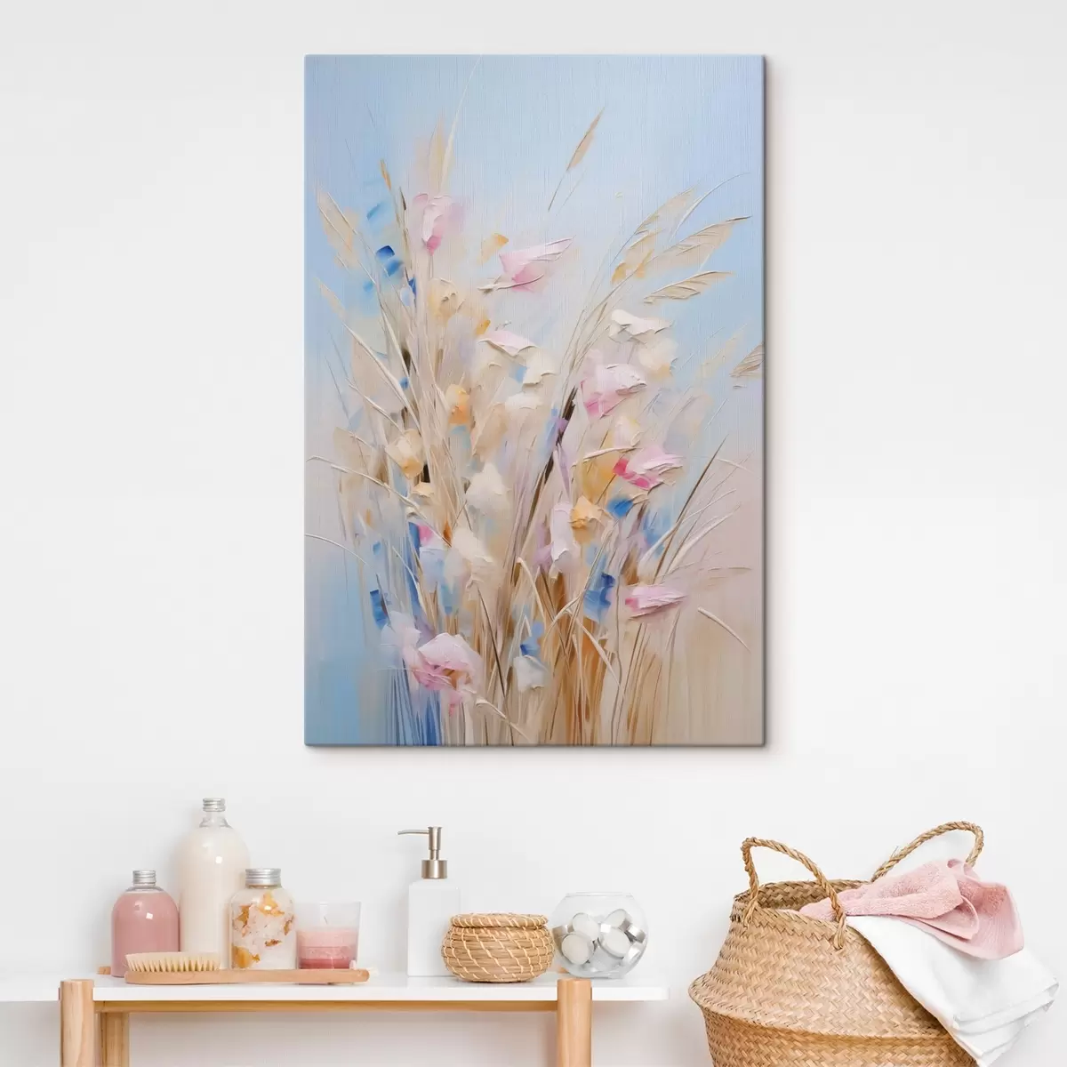 Paveikslėlis Lauko žolių imitacijos tapyba s44696