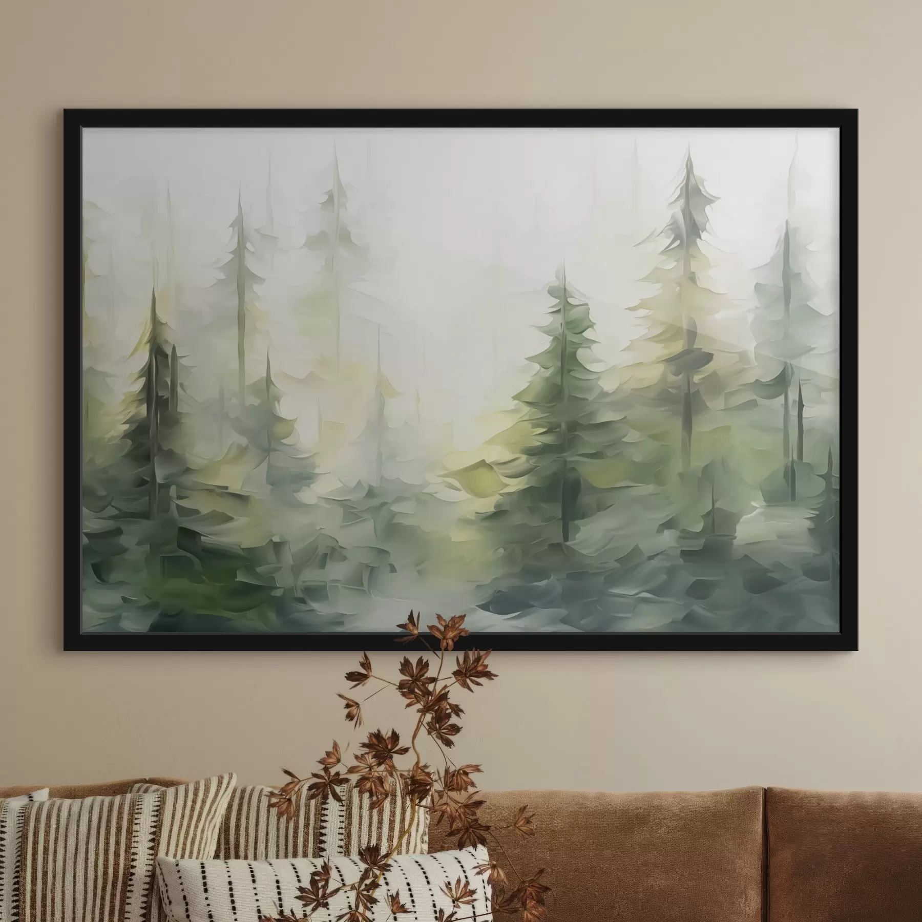 Fototapetai Miško imitacijos tapyba f44708
