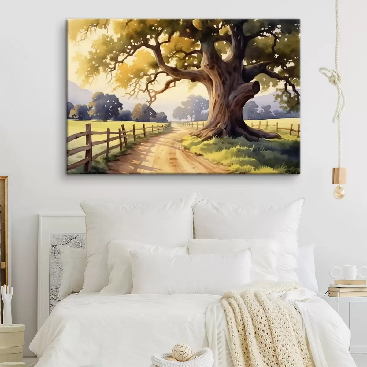 Paveikslėlis alėja kaimo kelyje s44733