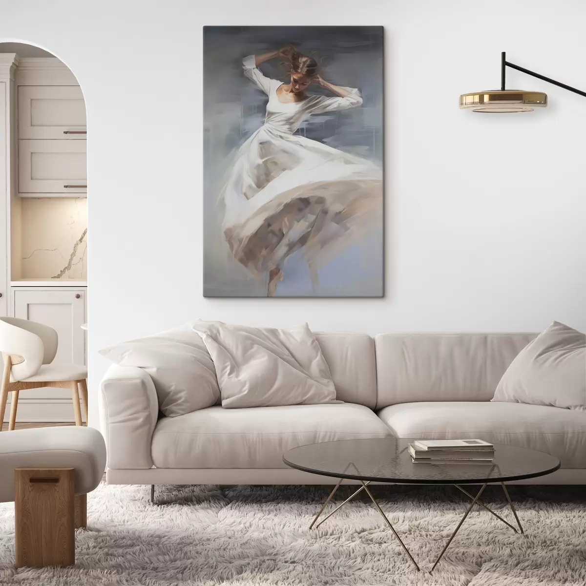 Paveikslėlis Šokėjas švelniais tonais s44751