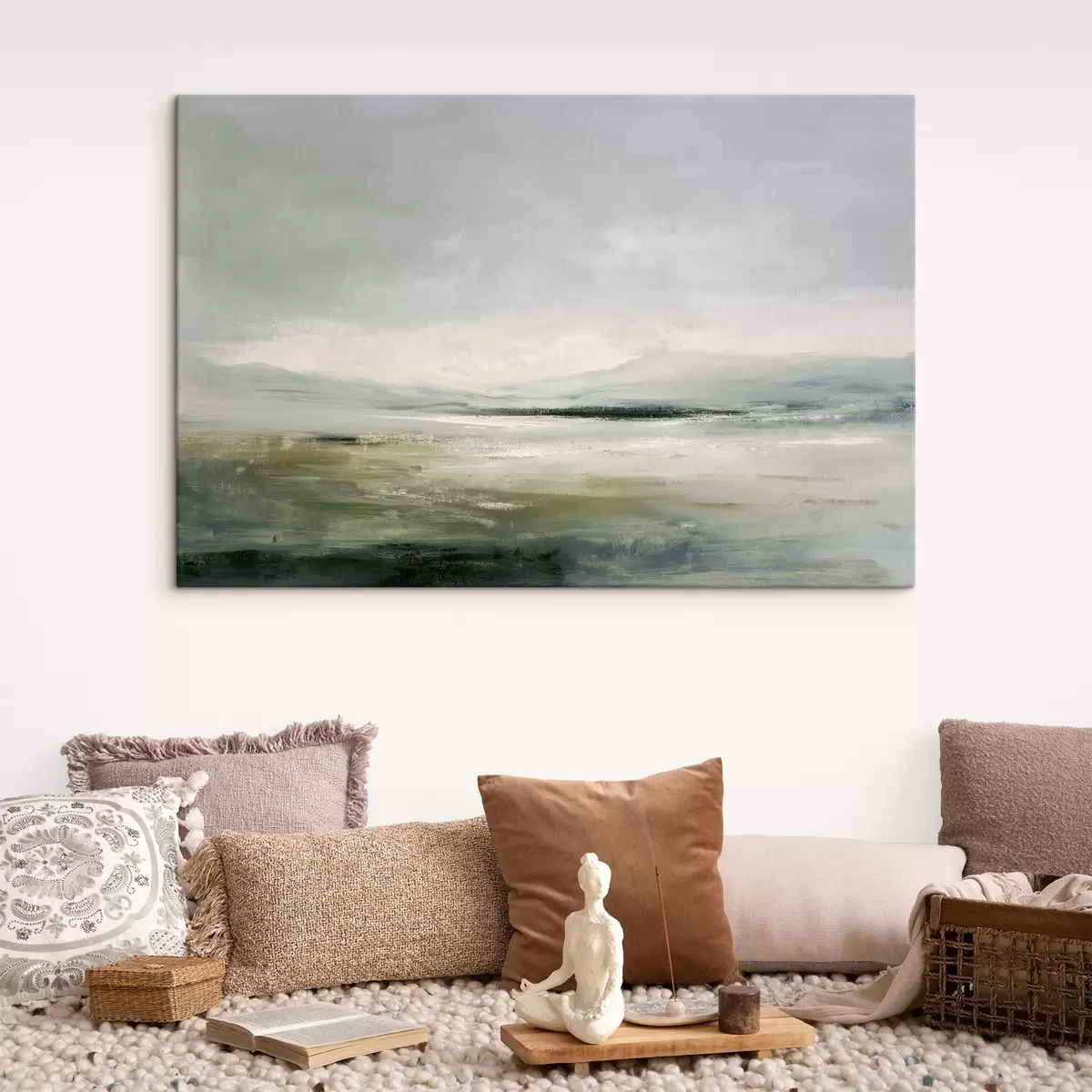 Paveikslėlis Minimalistinis kraštovaizdis su rūku s44756