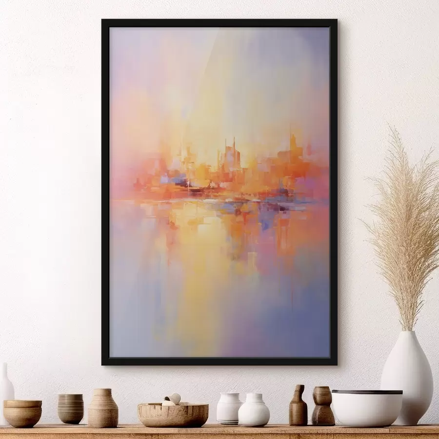 Fototapetai Įvairiaspalviai potėpiai teptuku f44743