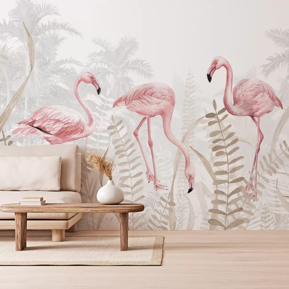 Fototapetai Flamingo w04122