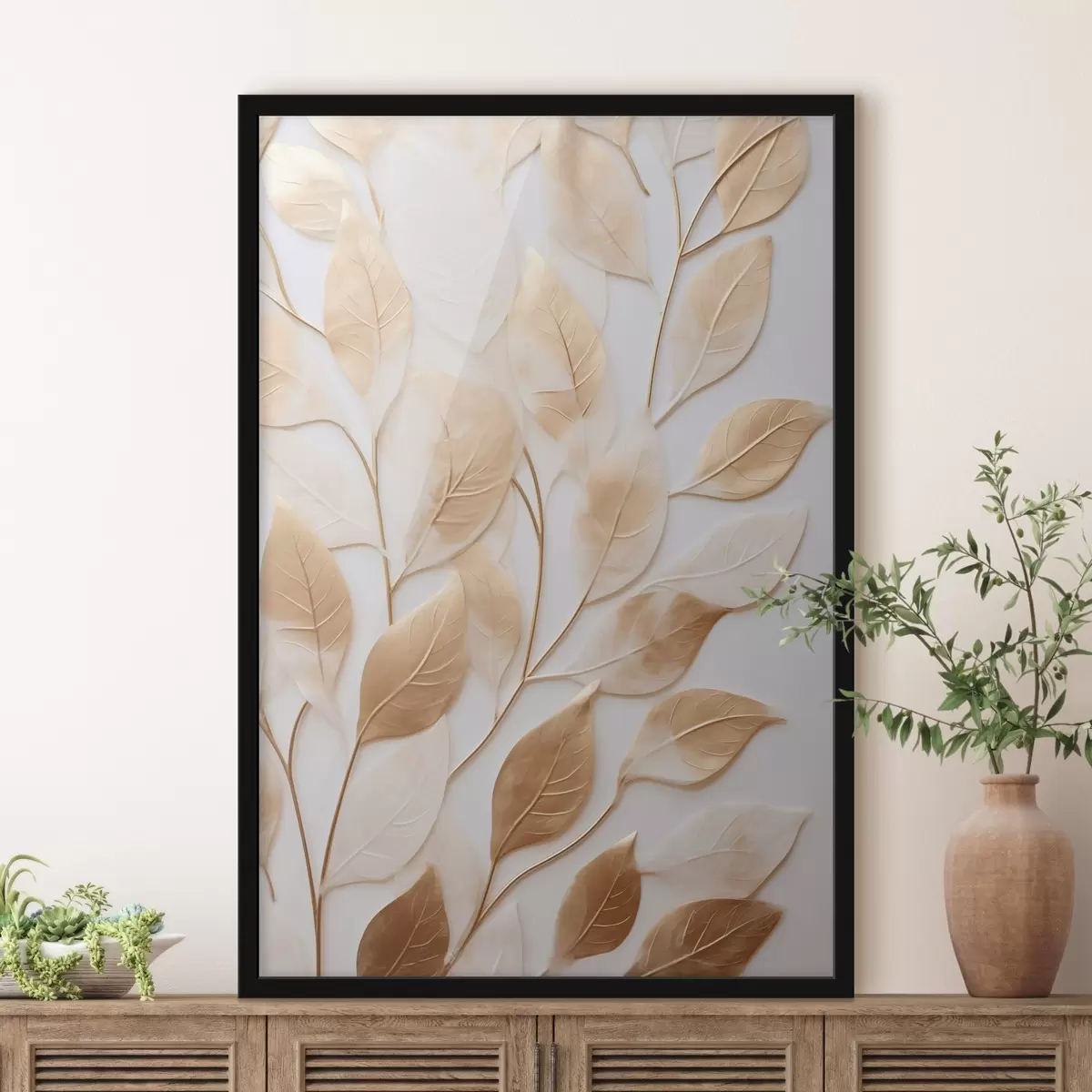 Plakatas Lapai ant šakų f44766