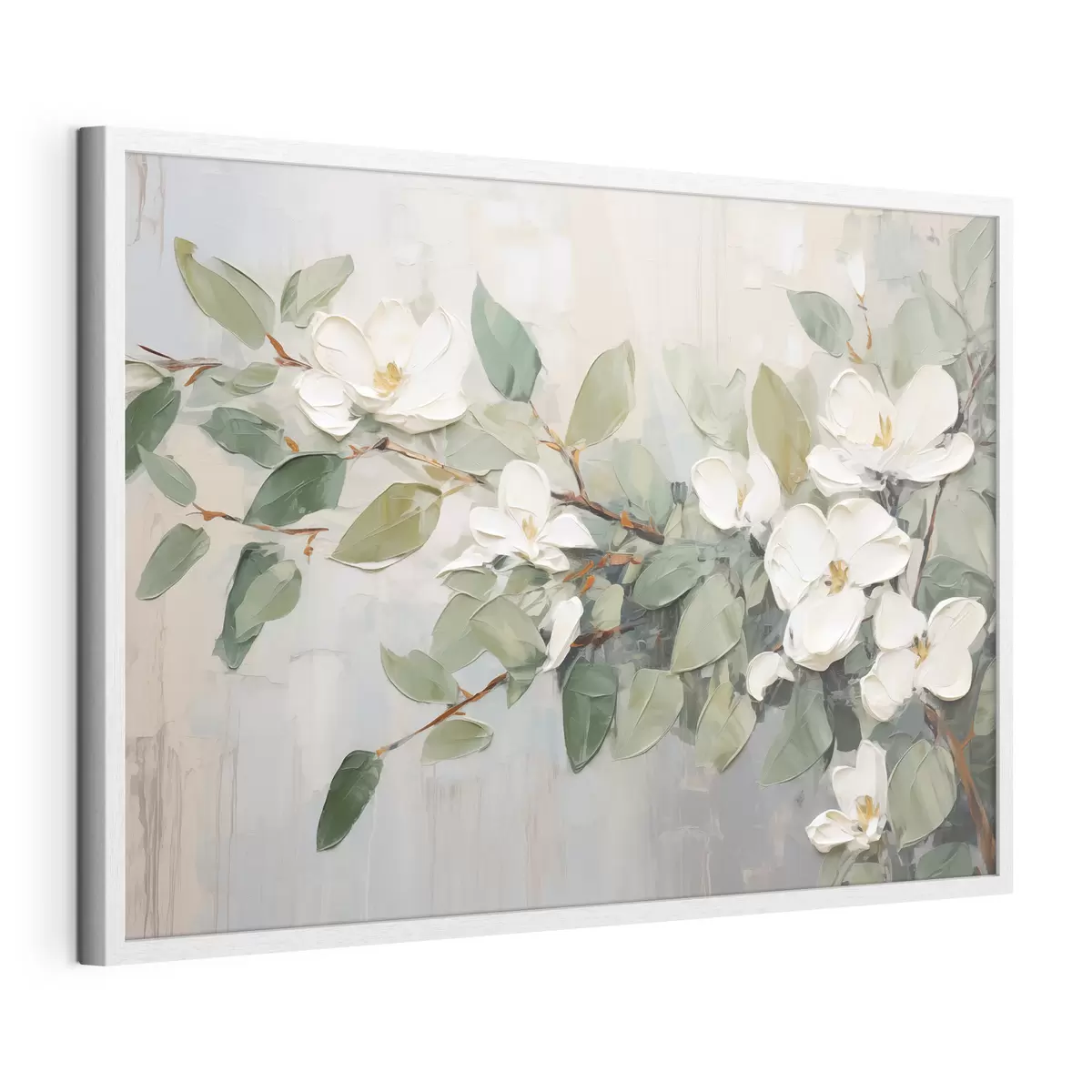 Plakatas Magnolija švelnioje žalumoje f44853