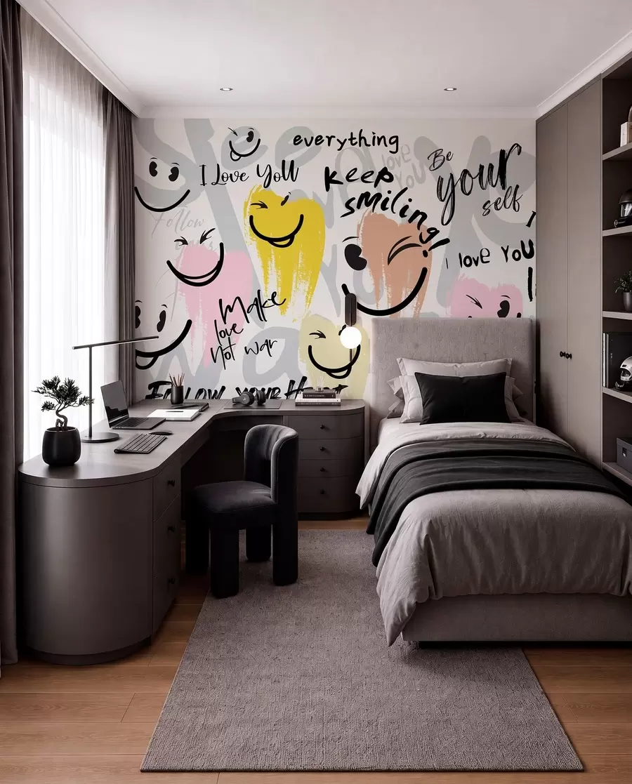 Fototapetai Emocijos ir užrašai w04174