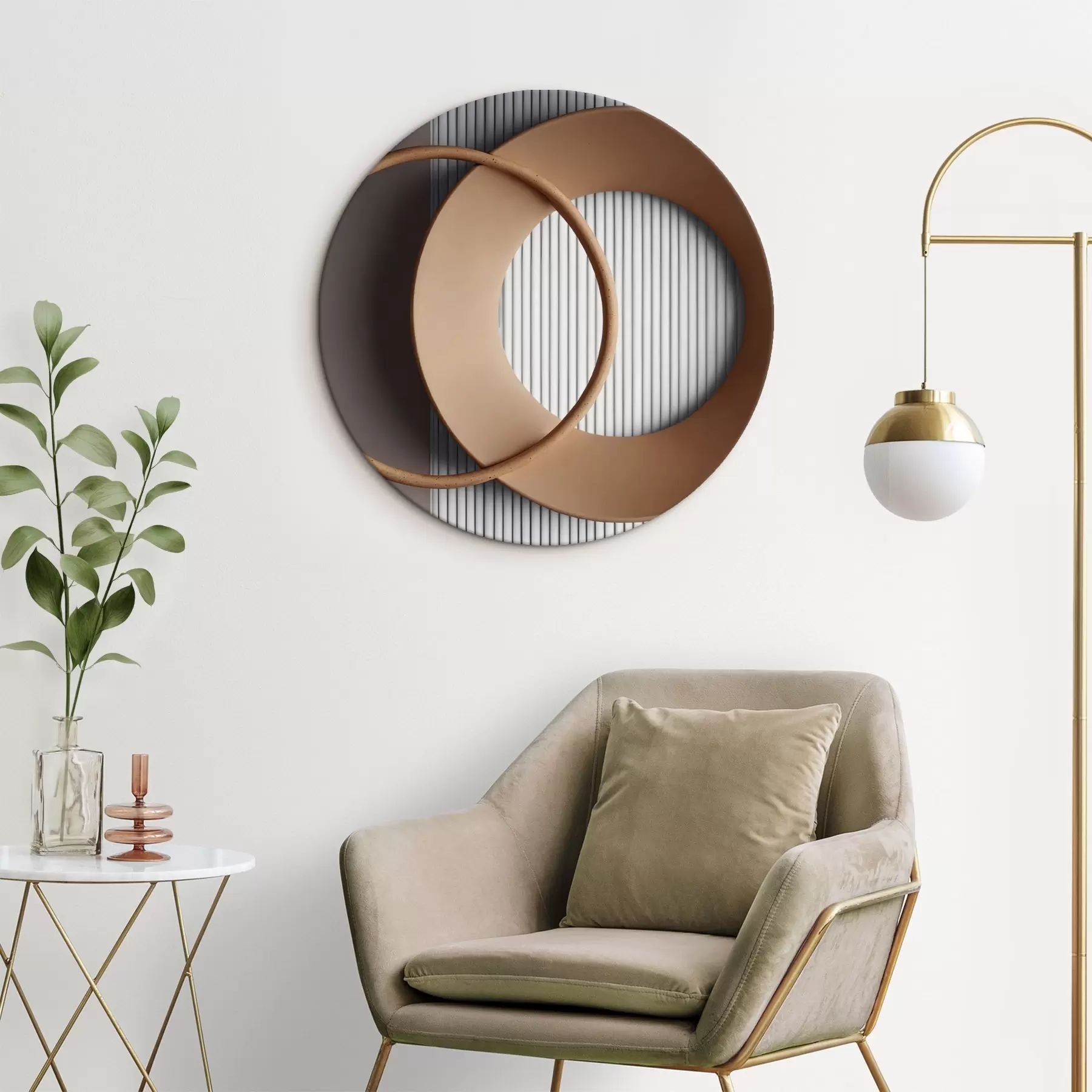 Paveikslėlis Miglotas kalnų masyvas su prislopintomis spalvomis r44901