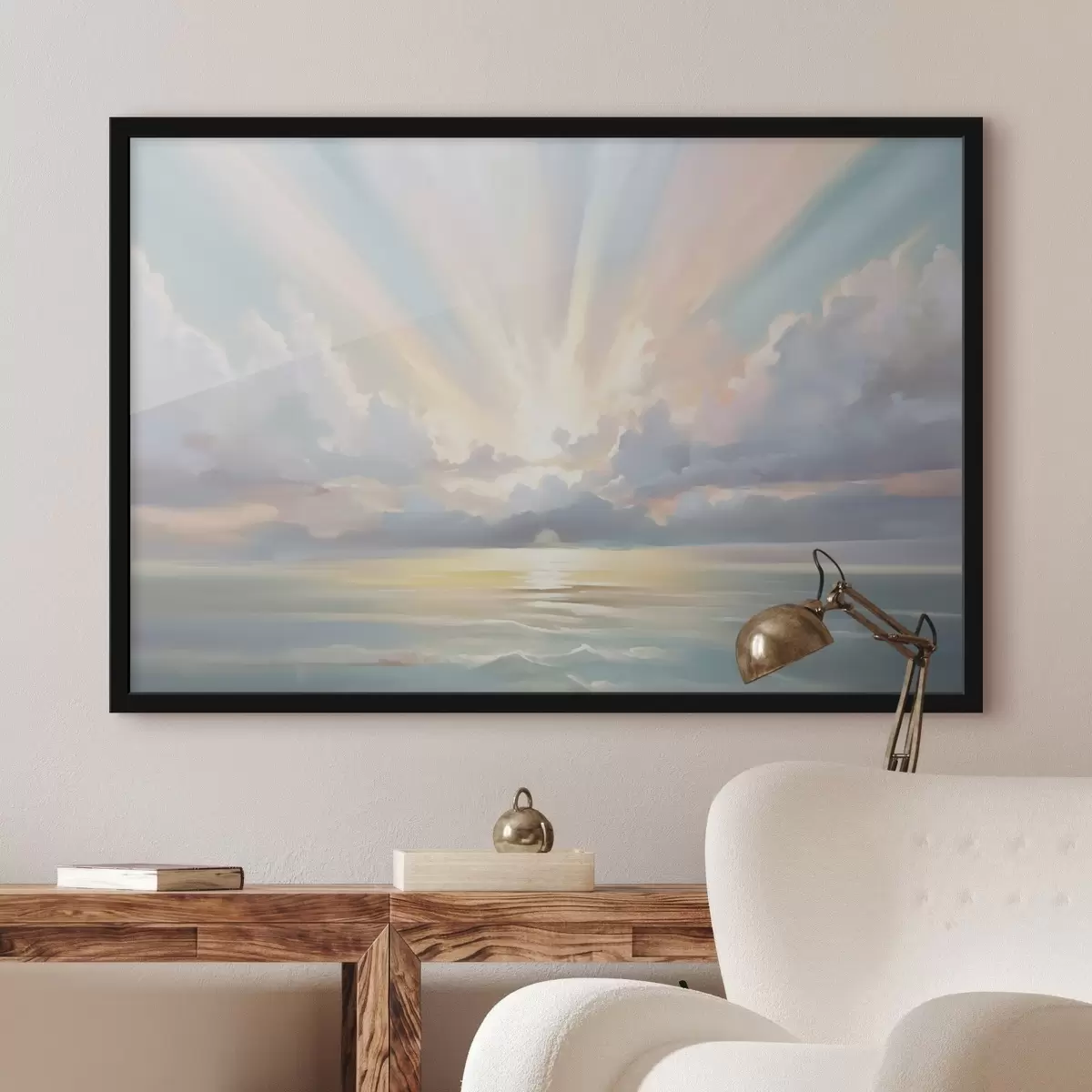 Plakatas Aušra virš jūros f44823