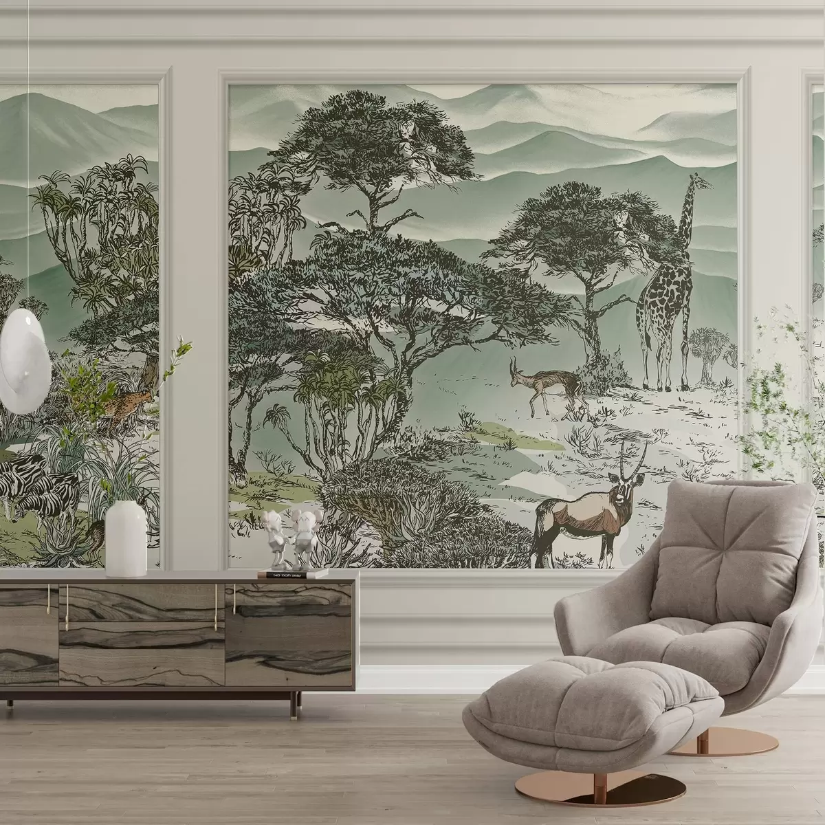 Fototapetai Afrikos gyvūnai w09230