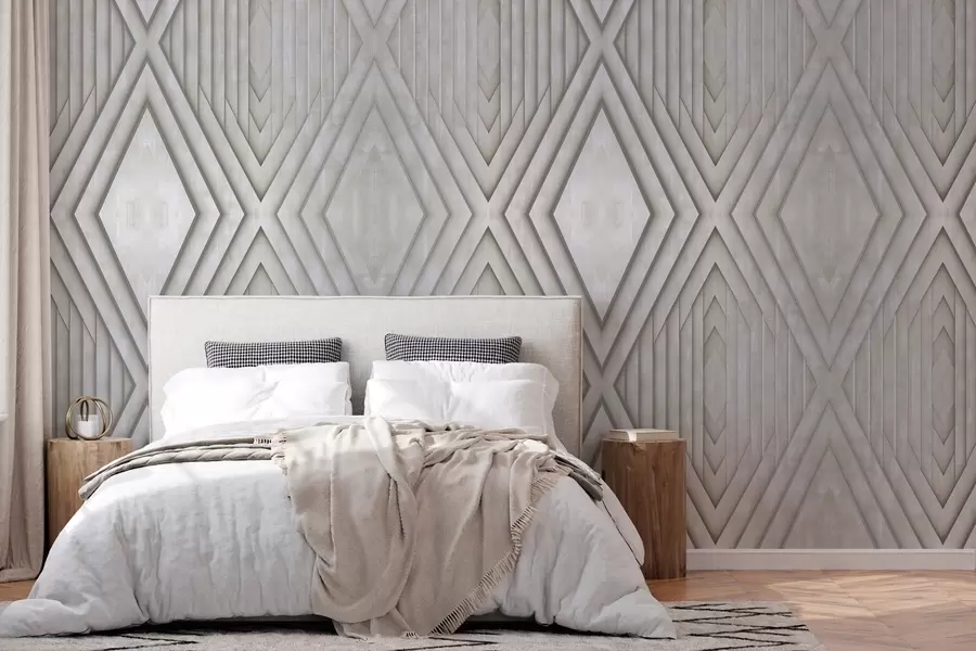 Fototapetai smėlio spalvos medinių plokščių imitacija w04168