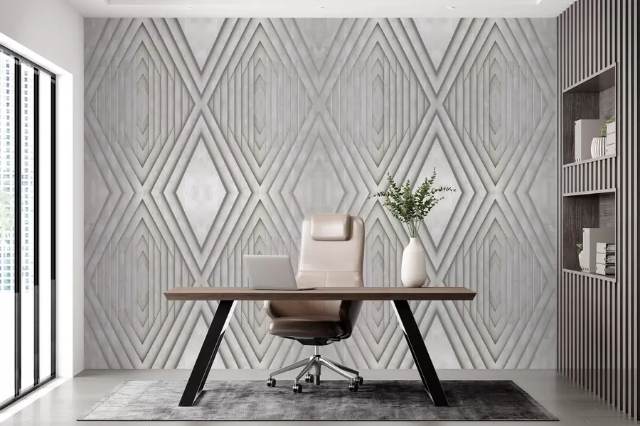 Fototapetai smėlio spalvos medinių plokščių imitacija w04168