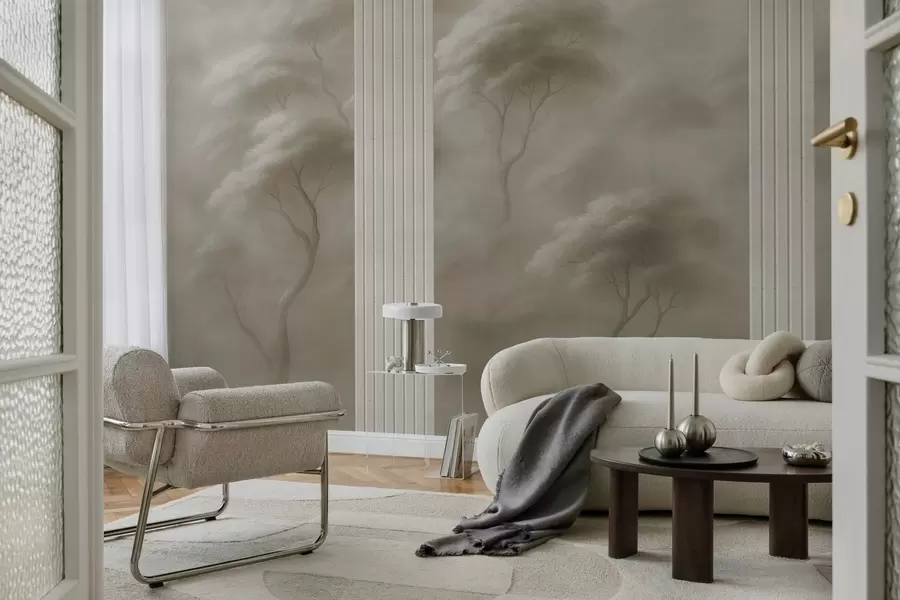 Fototapetai Miškas susitinka su skydo menu w04187v1