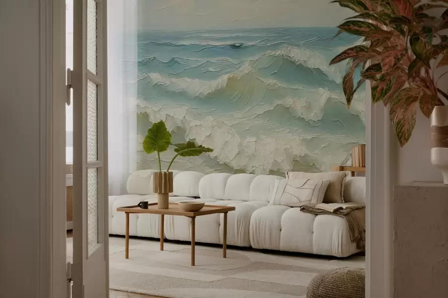 Fototapetai Tūrinė bangos iliuzija w04202