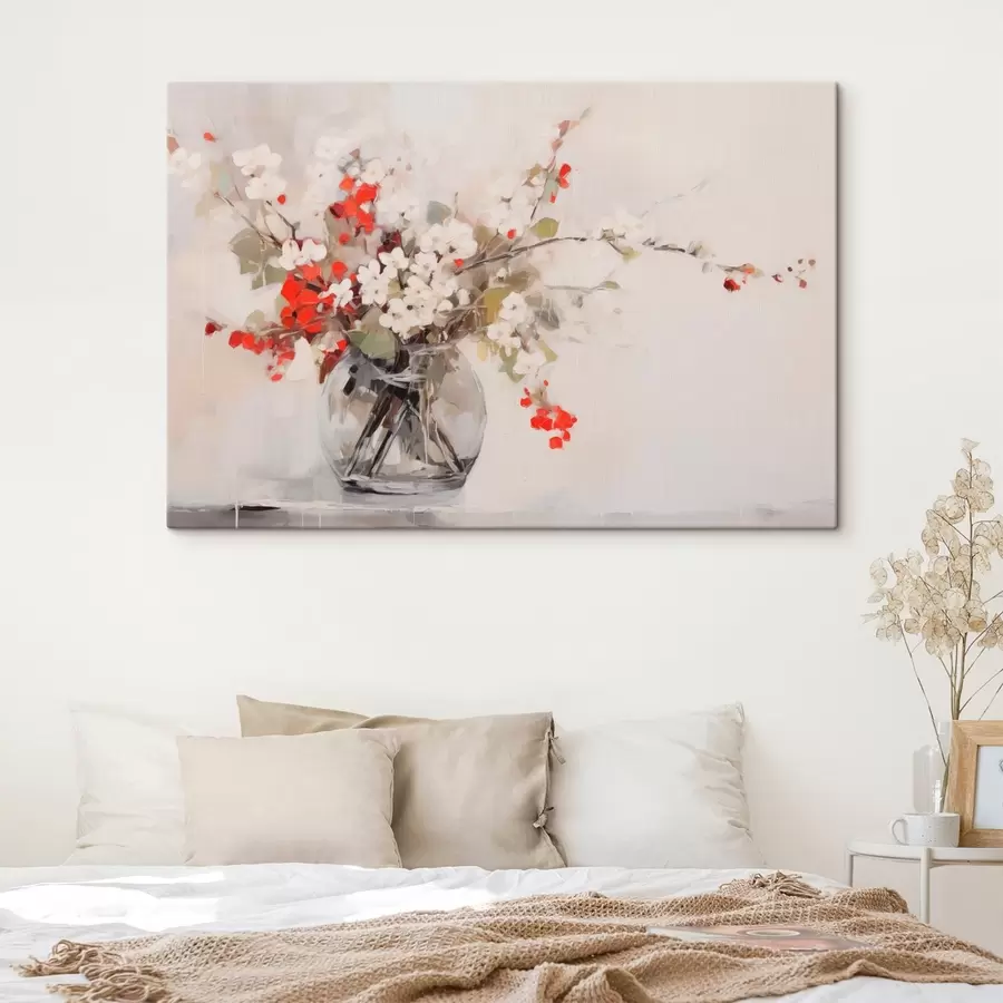 Paveikslėlis Subtili gėlių kompozicija akvarelės stiliumi s44948