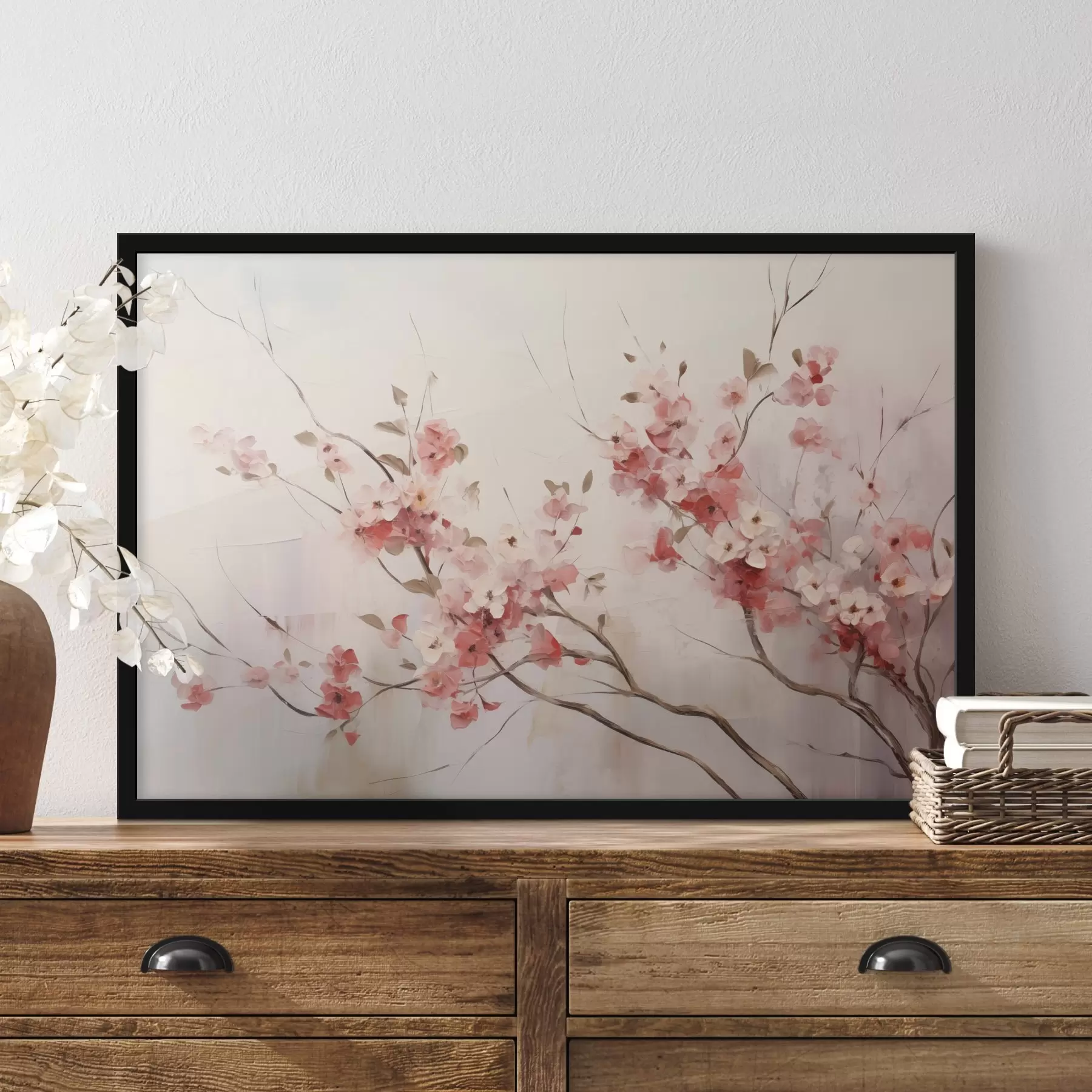 Paveikslėlis Akvarelės stiliaus vyšnių žiedai f44941