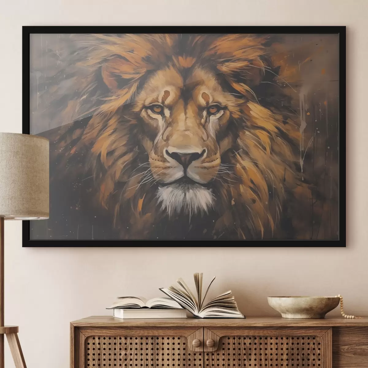 Plakatas Lion f44995