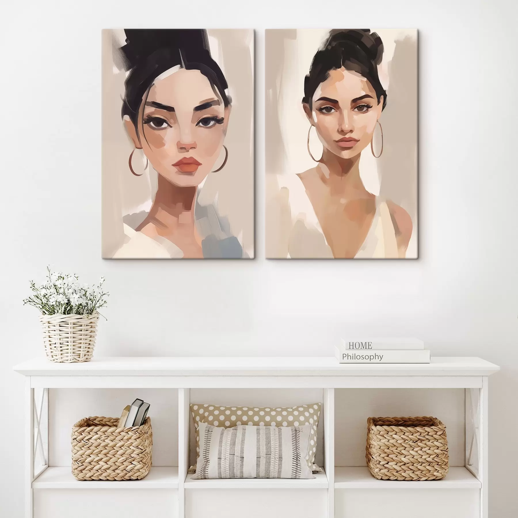 Paveikslėlis Mergaitės portretas, imituojantis tapybą m00484