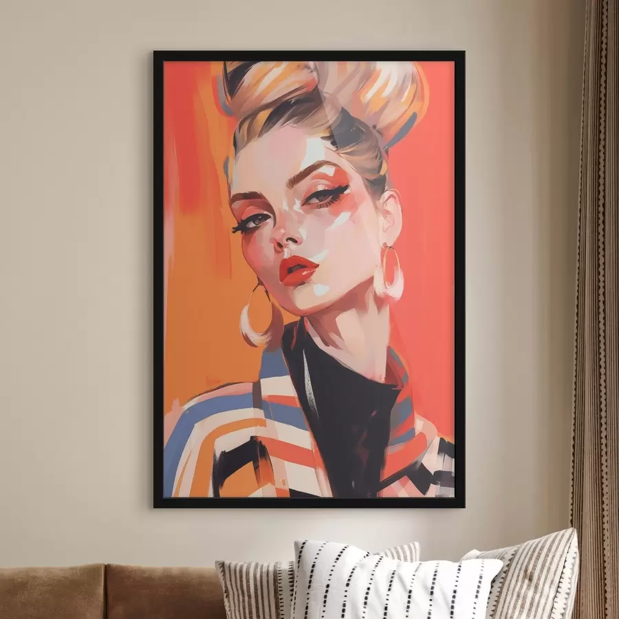 Fototapetai Ryški moteris f45080