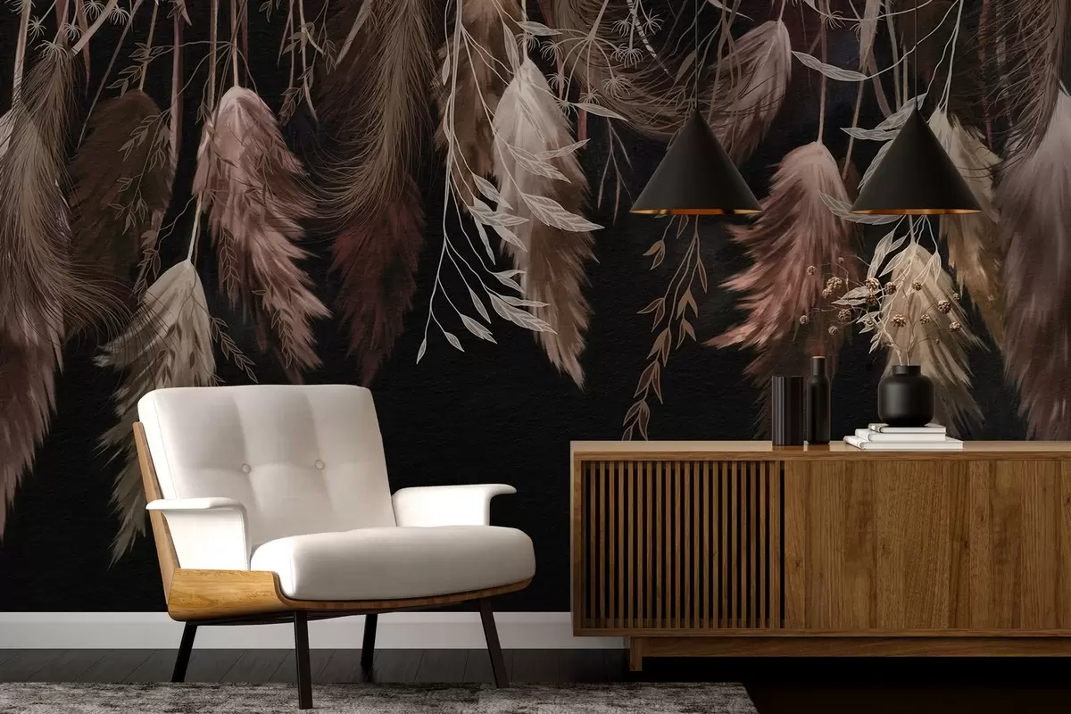 Fototapetai Džiovinti gėlių žiedai w04253v1