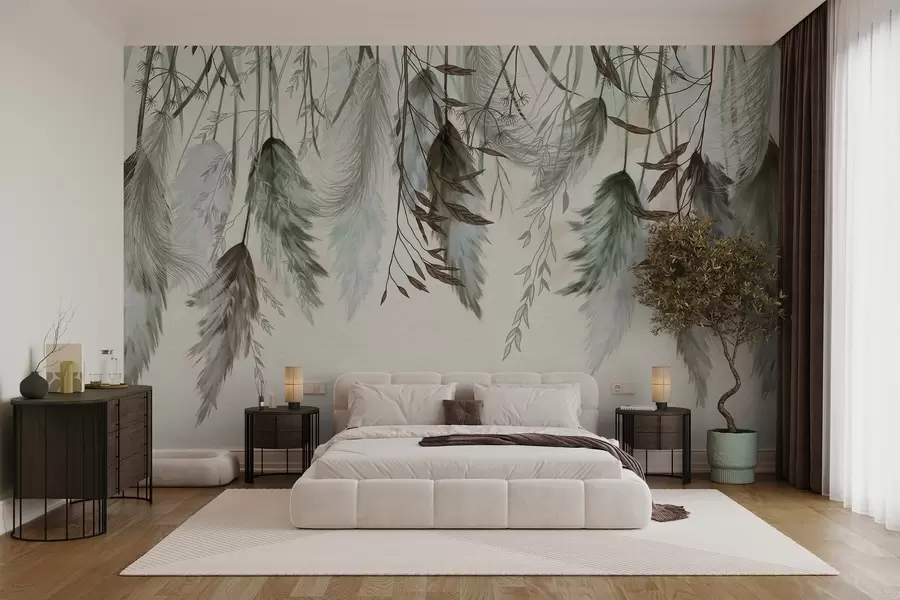 Fototapetai Džiovinti gėlių žiedai w04253v2