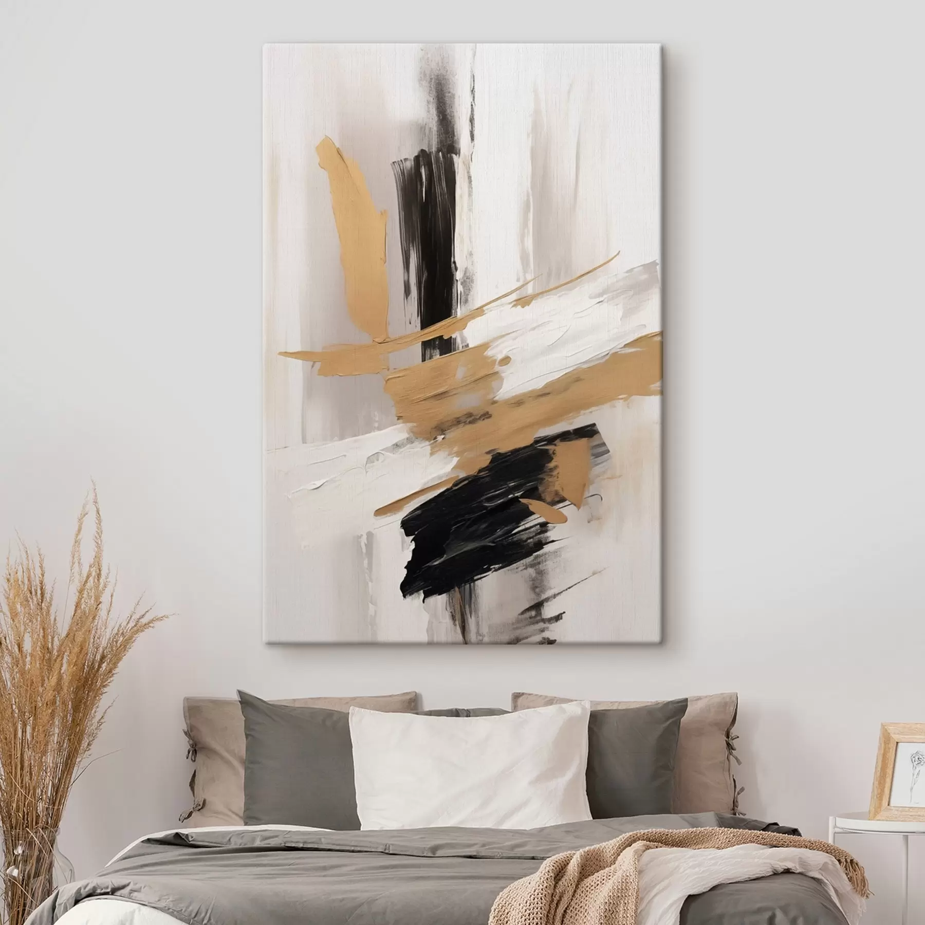 Paveikslėlis Šiuolaikinė abstrakcija, imituojanti teptuko potėpius s45127