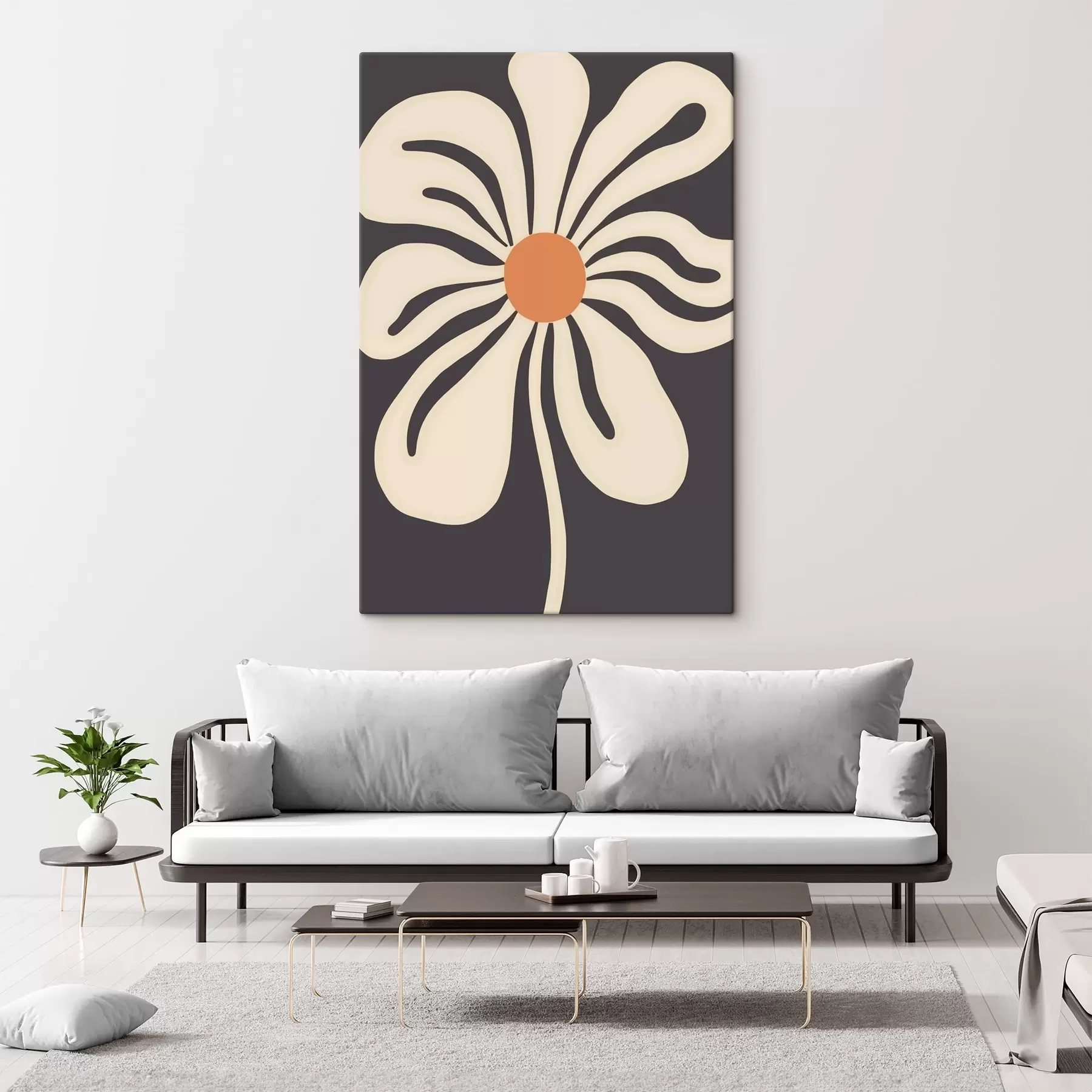 Paveikslėlis Stilizuota gėlė s45150