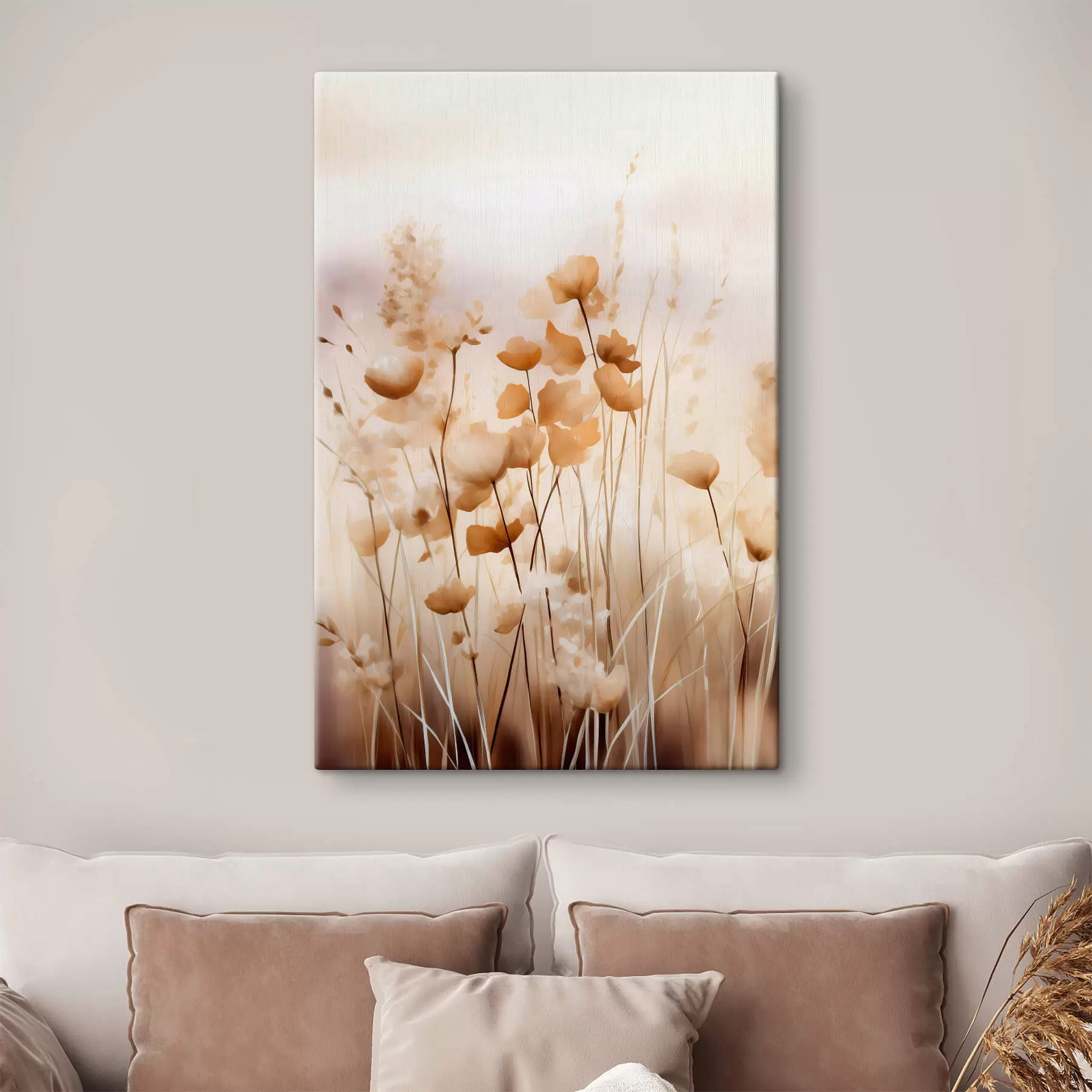 Paveikslėlis Abstrakčios lauko gėlės s44413