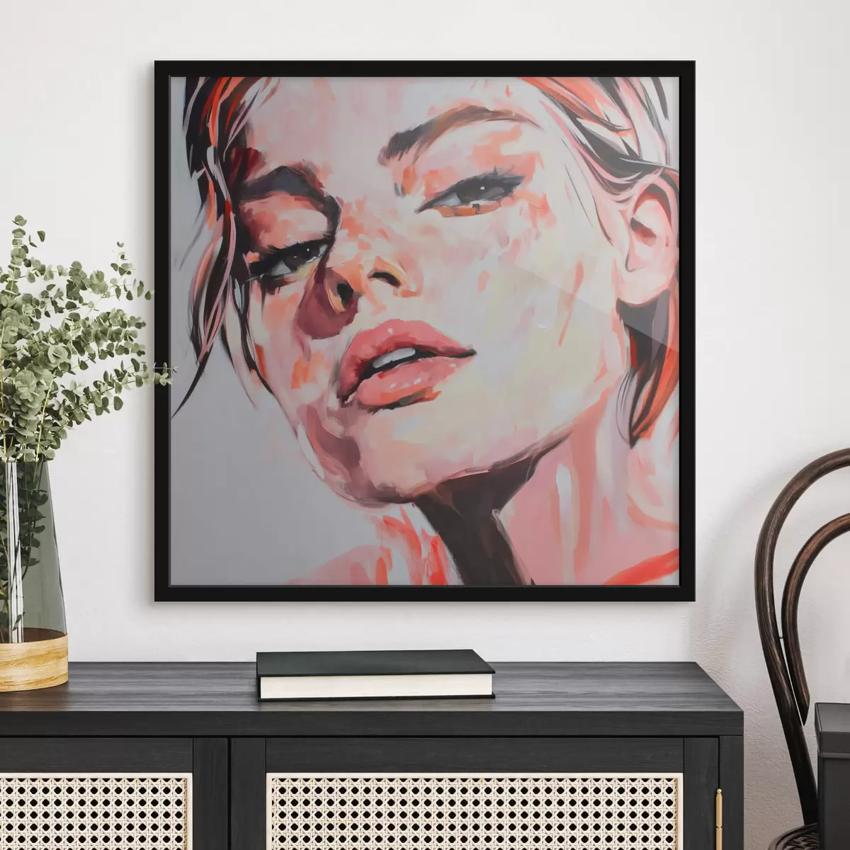 Plakatas Moters portretas f45134