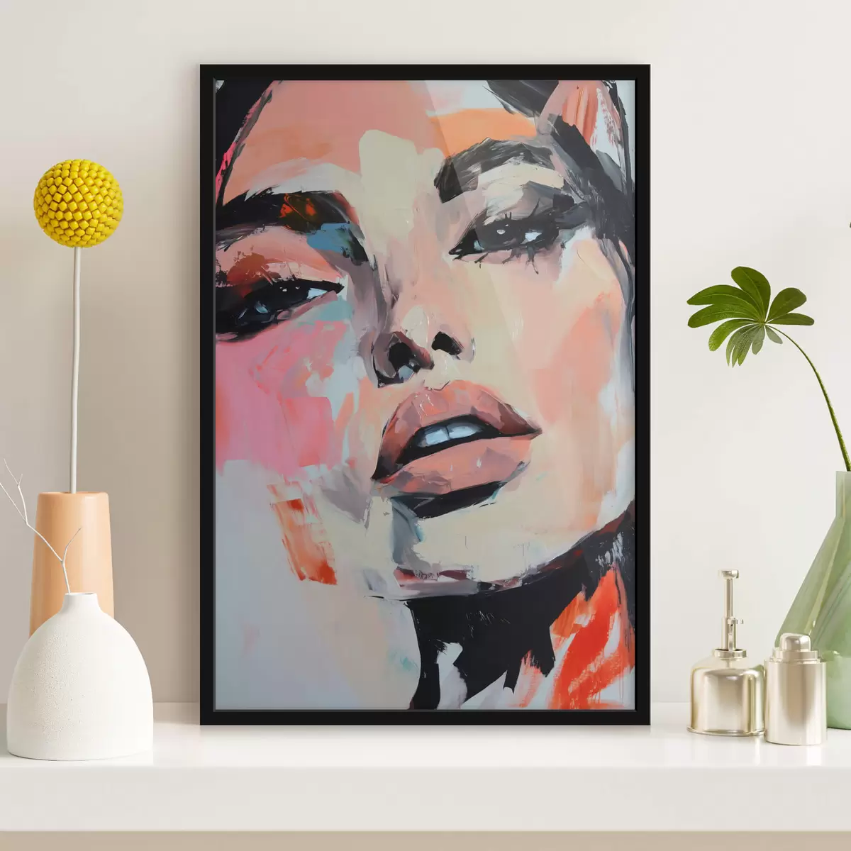Plakatas Moters portretas f45136