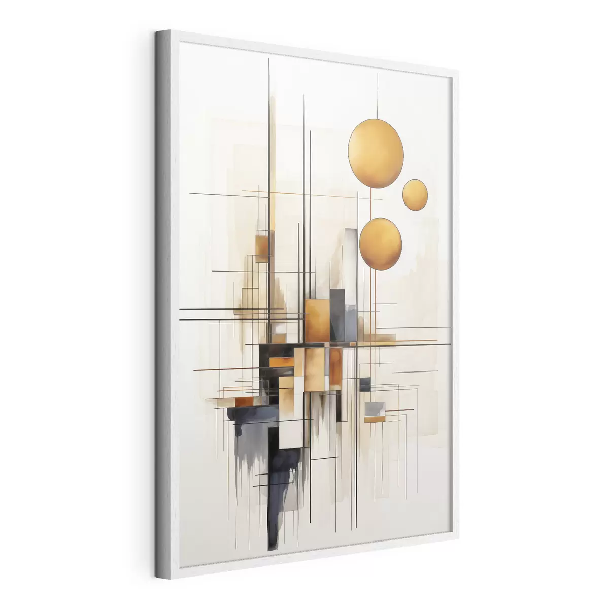 Plakatas Ochros rutuliai ir linijos f45159